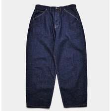 APPLEBUM &ldquo;Selena&rdquo; Wide Tapered Denim Pants (One Wash) 2520801O画像