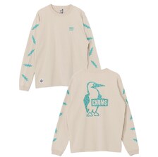 CHUMS かせきさいだぁPattern Brushed L/S T-Shirt CH01-2636画像