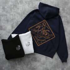 The Endless Summer TES BANDANA EMB BIG SWEAT PARKA 25774301画像