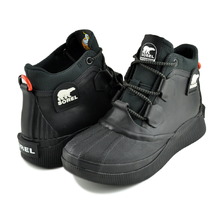 SOREL OUT N ABOUT IV SPLASHY WP BLACK SEA SALT/NOIR SEL DE MER NL5240-010画像