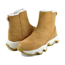 SOREL KINETIC IMPACT SHORT BOOT WP TAWNY BUFF GUM 17/CHAMOIS FAUVE GOMME 17 NL5196-253画像