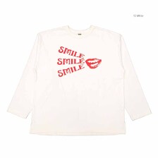 BARNS 90'S BIG 9 SLEEVE T-SHIRT - SMILE - BR-25408画像