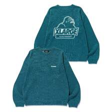 X-LARGE SLANTED OG KNIT SWEATER 101254015002画像