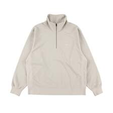 NANGA DRY MIX TERRY HALF ZIP SWEAT N2530-1K103A画像