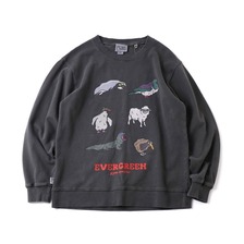 gym master 9.4oz ピグメントEVERGREENスウェットシャツ G633739画像