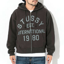 STUSSY Stussy EST Printed Full Zip Hoodie 118597画像