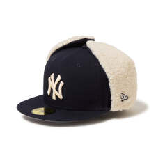 NEW ERA 59FIFTY Dog Ear ドッグイヤー ニューヨーク・ヤンキース ネイビー 14668175画像
