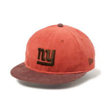 NEW ERA RC 9FIFTY Powered by GORO NAKATSUGAWA(MIN-NANO) ニューヨーク・ジャイアンツ コーデュロイ レンガ ブラウンバイザー 14703357画像