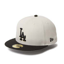 NEW ERA 59FIFTY Powered by GORO NAKATSUGAWA(MIN-NANO) ロサンゼルス・ドジャース ストーン ブラックバイザー 14703384画像