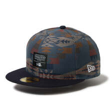 NEW ERA 59FIFTY Pendleton ペンドルトン ウーブンパッチ ネイビー 14699400画像