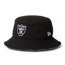 NEW ERA バケット01 リバーシブル ラスベガス・レイダース ブラック 14667762画像