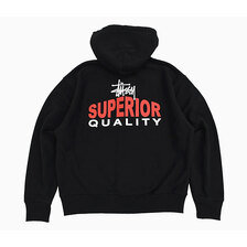 STUSSY SUPERIOR QUALITY ZIP HOODIE 1975106画像