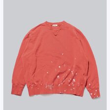 INTERIM VINTAGE FADE BOTH V-GAZETTE SWEAT SHIRT IT25A251画像