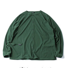 gym master コンフィーテックリバーシブルカーディガン G621708画像