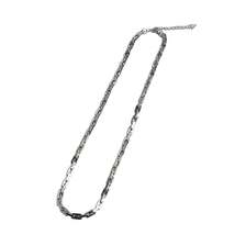 NO ID. スクエアアンカーチェーンネックレス 857170-372A画像