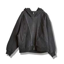 NO ID. チェンジングニットフーデッドBLZ 857010-360B画像