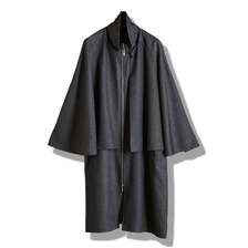 NO ID. ハイカラーインバネスコート 457006-369C画像