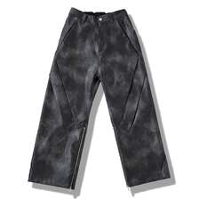 NO ID. シンセティックレザーZIPフレアPT 857006-347P画像