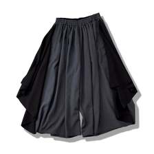 NO ID. ギャザーバギードレープトラウザーズ 457006-371P画像