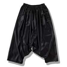 NO ID. シンセティックレザーサルエルトラウザーズ 457006-357P画像