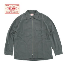 BIG MIKE Heavy Flannel Zip Shirt Jacket 102535800画像