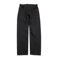 ONI DENIM Just Right Straight 17oz Bumpy Denim - Kuro ONI-277BUM画像