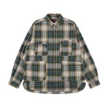 NANGA FADE TARTAN CHECK CAMP SHIRT N2530-1I107A画像