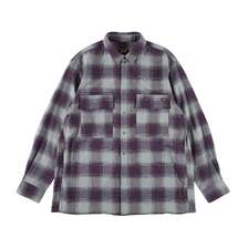 NANGA OMBRE CHECK W PK BOX SHIRT N2530-1I110A画像