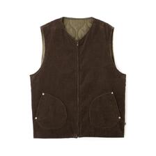 AVIREX TFQP by HANDROOM REVERSIBLE CORDUROY DECK VEST 7835257003画像