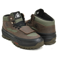 VANS MTE MOUNTAIN MID GORE-TEX DARK GREEN / DARK BROWN VN000DAYF87画像