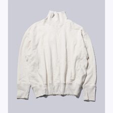 INTERIM HYPER BIG HIGH NECK BOTH V-GAZETTE LOOP WHEEL SWEAT SHIRT IT25A229画像
