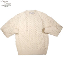 Athena Designs /#2S-379 CREWNECK HANDKNIT SWEATER画像