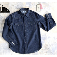 COLIMBO HUNTING GOODS CATTLEMAN SHIRT 10oz Denim ZA-0317画像