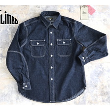 COLIMBO HUNTING GOODS HILLHEAD WORK SHIRT Plain 10oz Denim ZA-0315画像