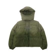 X-girl FADED 2WAY PADDED JACKET 105254021004画像