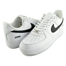 NIKE AIR FORCE 1 LOW / SUPREME wht/blk-wht CU9225-102画像