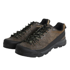SALOMON X-ALP LOW DISTRESSED LEATHER Dark Earth / Black / Deep Lichen Green L47822700画像