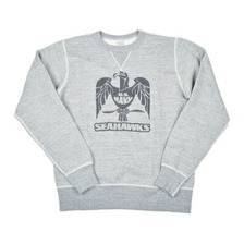 Buzz Rickson's SET-IN CREW NECK SWEAT SHIRTS "U.S.NAVY SEAHAWKS" BR69631画像
