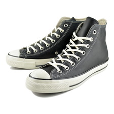 CONVERSE ALL STAR AGED WAXED LEATHER HI MD.BLUE 31316560画像