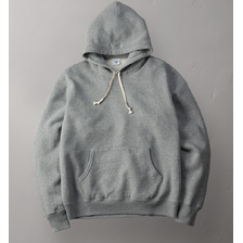 THE FLAT HEAD HOODIED SWEATSHIRT - PLAIN FN-SWP-301画像