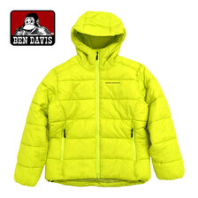 BEN DAVIS BD HOODED PUFFER JACKET T-25780012画像