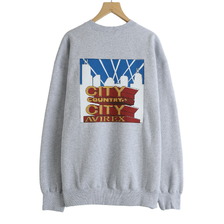 CITY COUNTRY CITY &times; AVIREX SWEAT SHIRT CCC-253C006画像