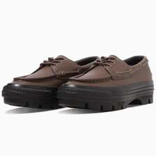 CONVERSE ALL STAR CHUNK MS OX DARK BROWN/BLACK 31316771画像