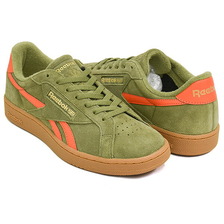 Reebok CLUB C GROUNDS UK GREEN / ORANGE / GUM 100228142画像