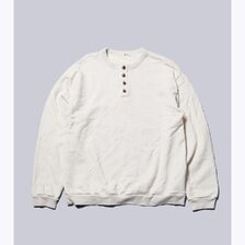 INTERIM HENRY LOOP WHEEL SWEAT SHIRT IT25A223画像