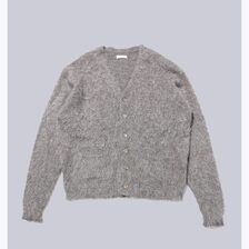 INTERIM KID MOHAIR ALPACA SHAGGY CARDIGAN IT25A163画像
