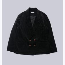 INTERIM 9W LINEN COTTON CORDUROY PIPING DOUBLE JACKET IT25A067画像