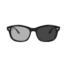 EVILACT CYCLONE black / color photochromic smoke lens EAE25-01-01画像