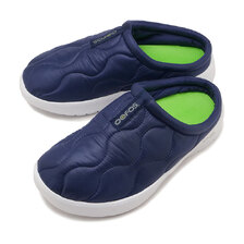 OOFOS Men's OOcOOzie Thermo Mule White/Navy 2000700193252画像