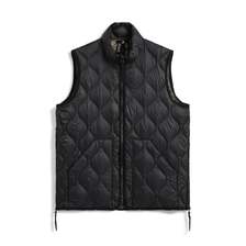 TAION MILITARY HI NECK W-ZIP DOWN VEST TAION-002ALSZML-1画像